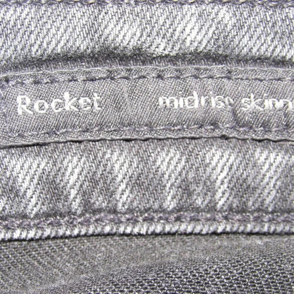 NWT CITIZENS OF HUMANITY Rocket Mid-Rise Skinny Black Jeans Size 30 - Picture 6 of 7